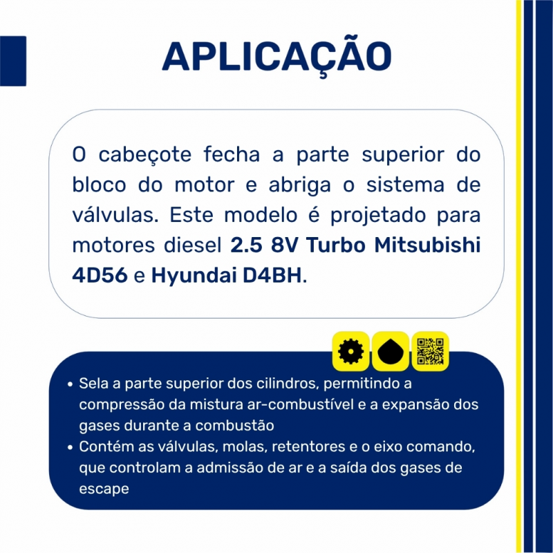 16764 - Cabeçote de Motor Mitsubishi L200 Triton - Frontier (Isapa)