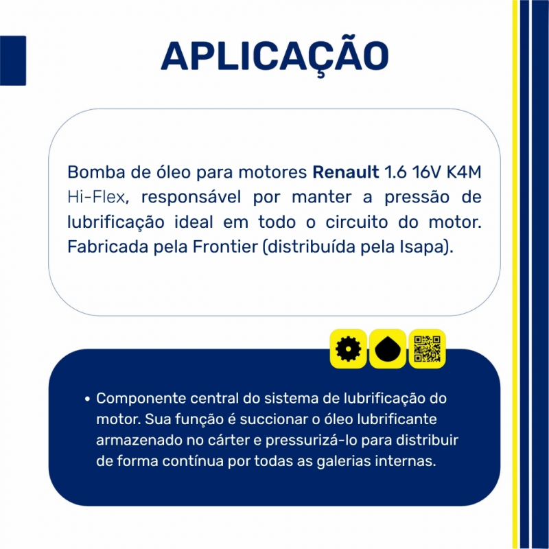 Bomba Oleo Renault Clio/kangoo/duster 1.6 16v K4m