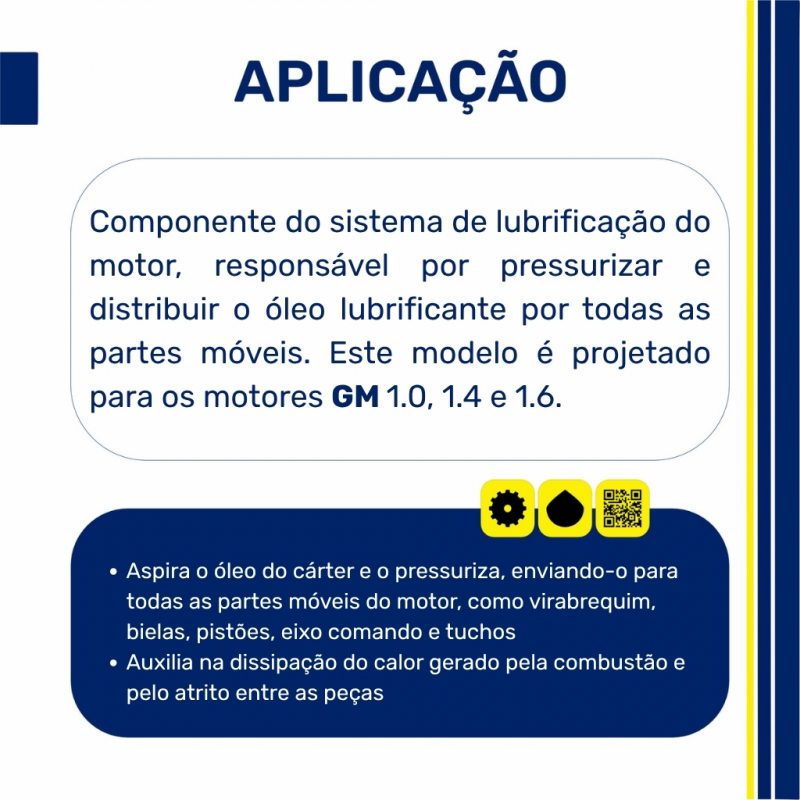 Bomba de Óleo do Motor Indisa Chevrolet Corsa Celtas Classic Prisma 1.0 1.4 1.6 8V 25129