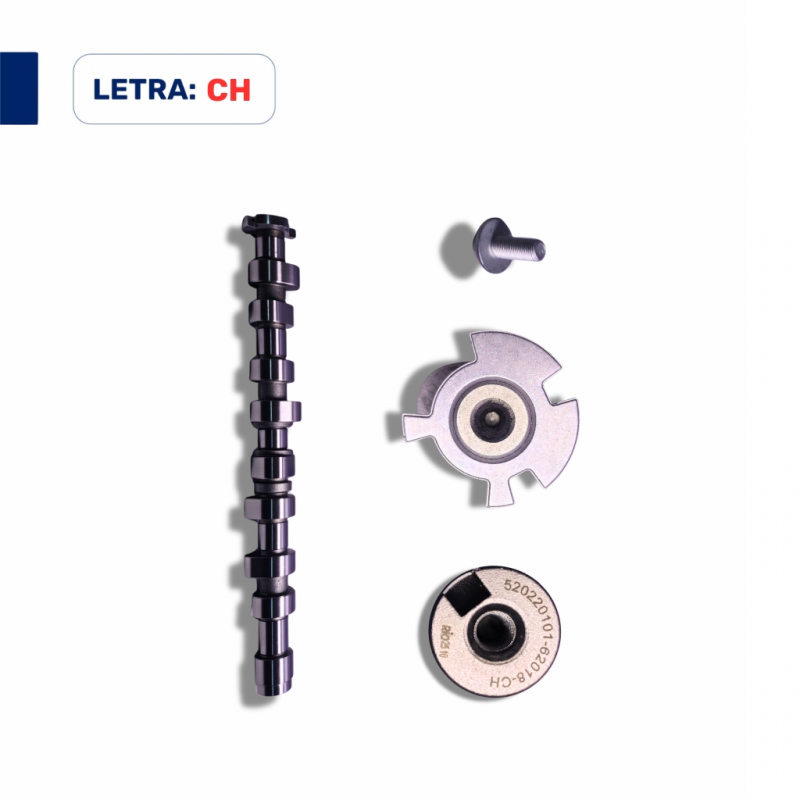 520220101 - Eixo Comando de Válvulas Motor VW Gol 1.0 8V G4 Power Letra CH - Riosulense