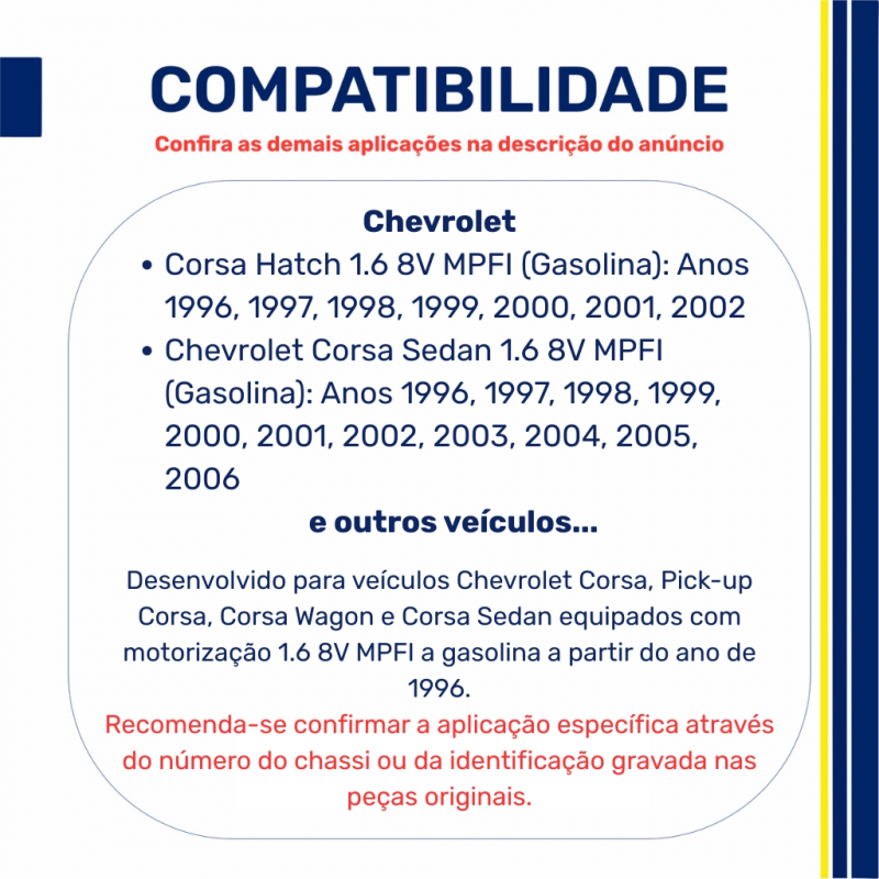 Eixo Com.corsa 1.6 Mpfi 96/.-letra B