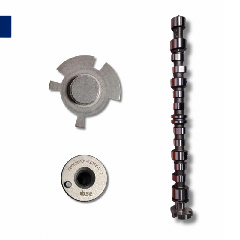 Eixo Comando de Válvulas Riosulense Chevrolet Onix Prism Joy 1.0 8V SPE/4 520530401 - Mercantil Peças
