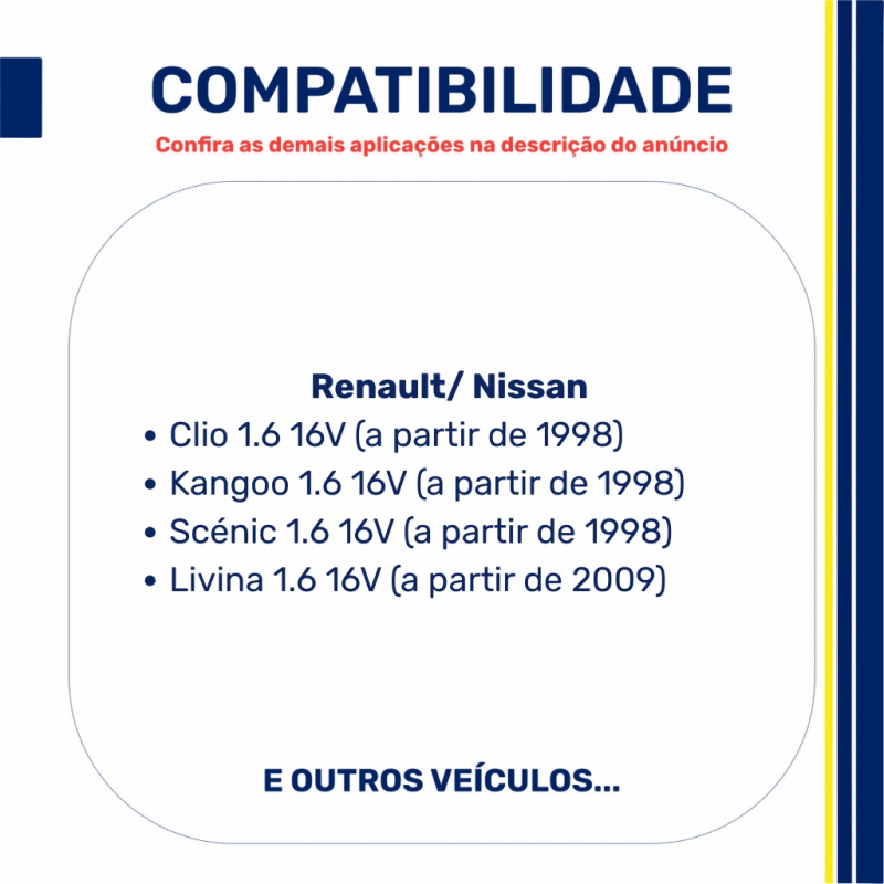 Eixo Com.renault 1.6 16v.esc.