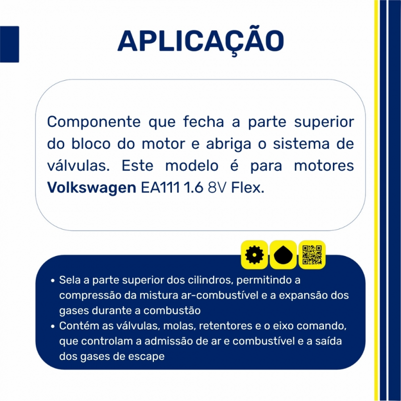 Cabecote P/ Gol 1.6 8v.power 2005/.