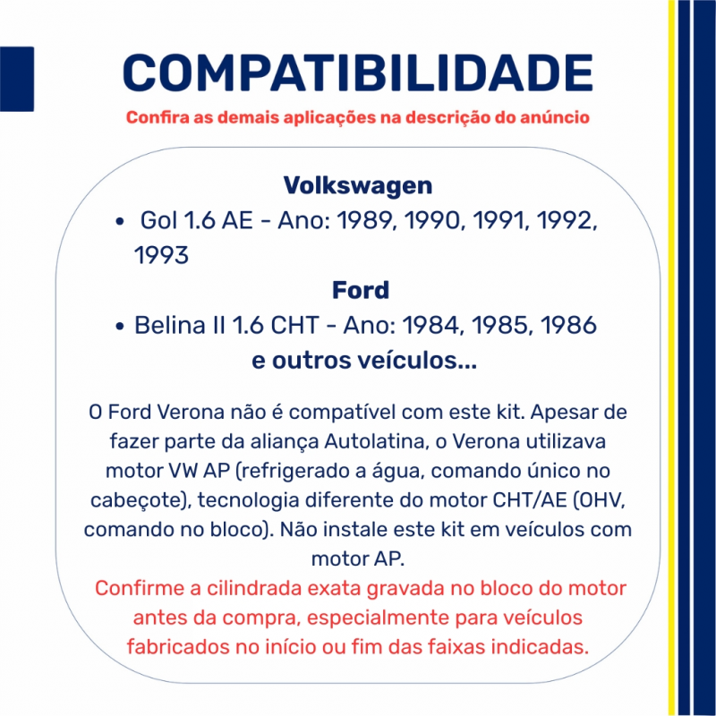 Kit Corcel 1600 Gas.cht.