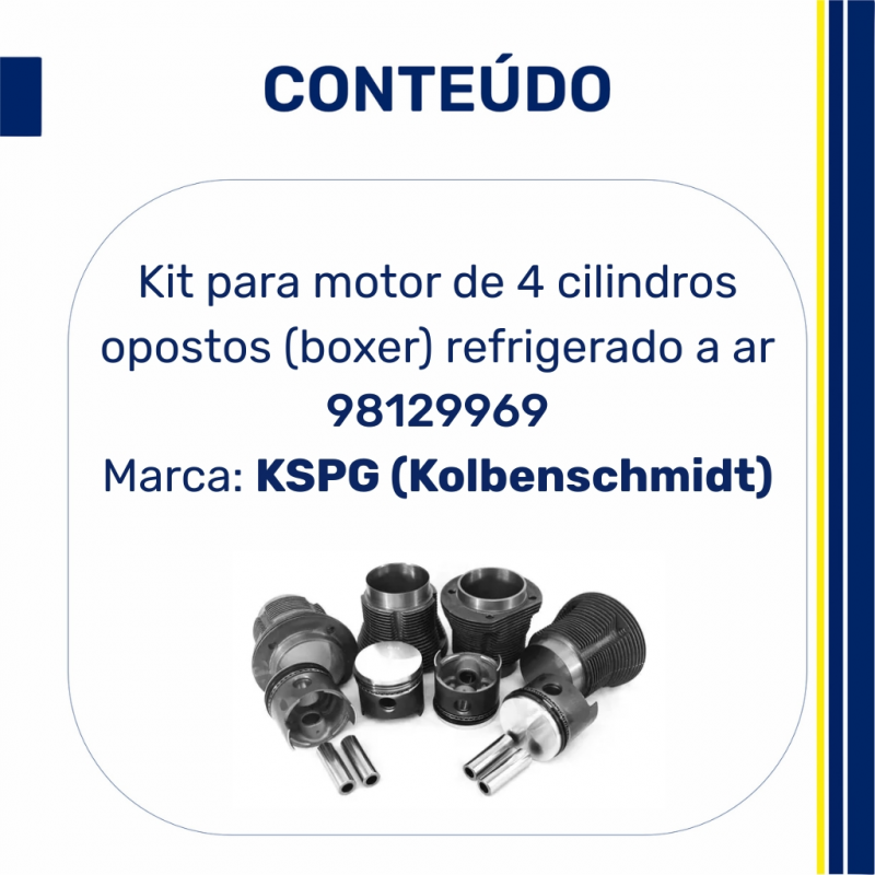 Kit Volks 1300 Gas.r.ar- Jta/ret/capa
