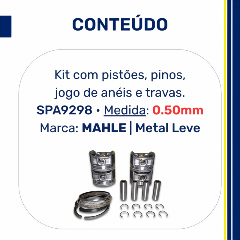 Pistao/anel Gol 1.6 Ea111 8v.flex