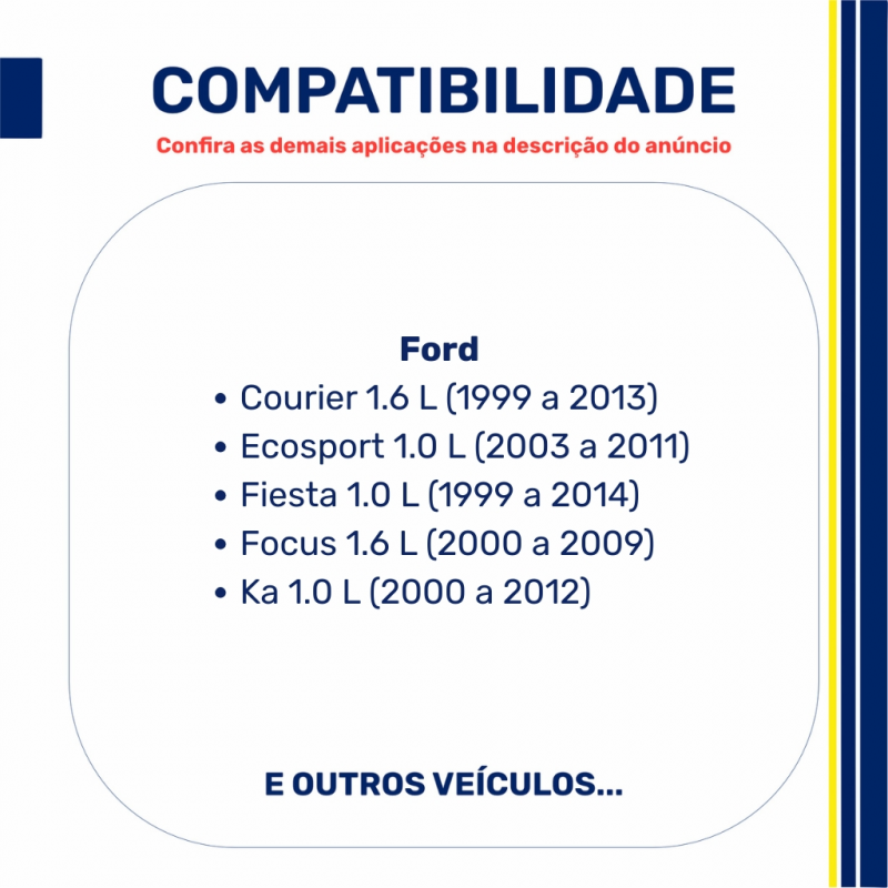 Tucho Valvula Zetec Rocam 1.0/1.6 8v.