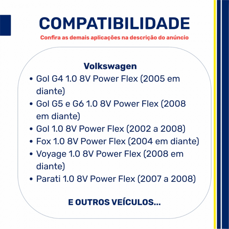 Valv.gol 1.0  8v.rsh Power Adm