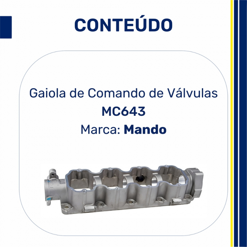 Gaiola Com.corsa 1.0/1.4/1.6/1.8 8v. S/furo Sensor