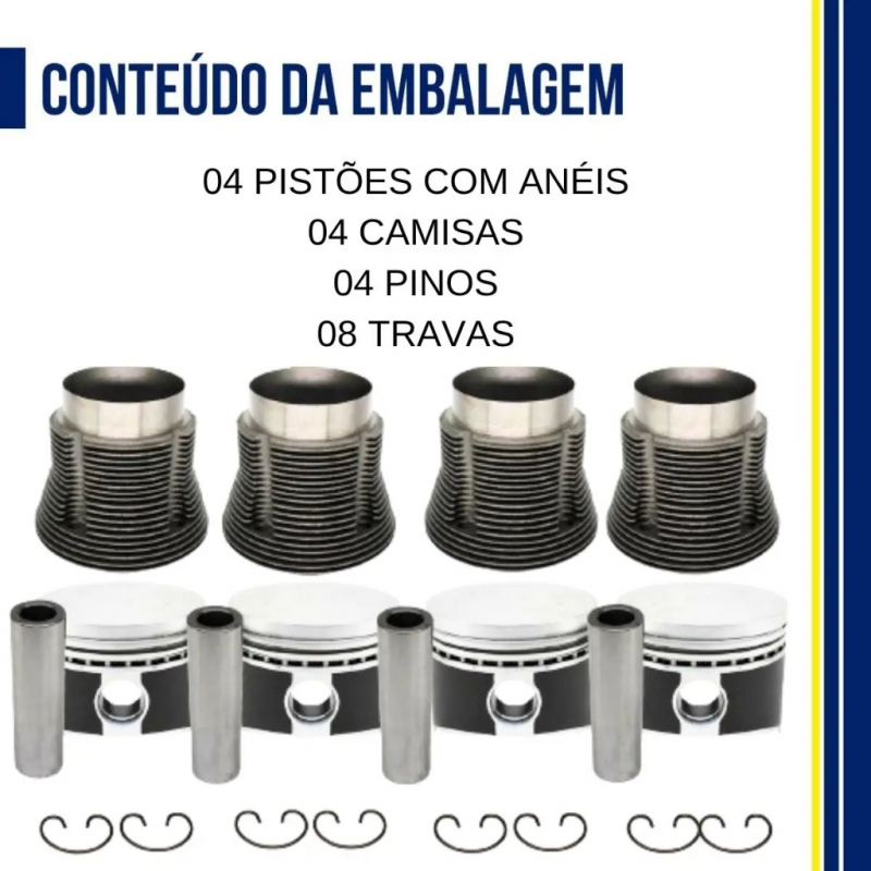 Kit Volks 1700 8v Boxer 1972-1976
