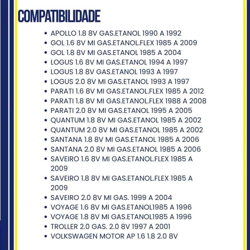 B.movel Passat 1.8/2.0 C.furo