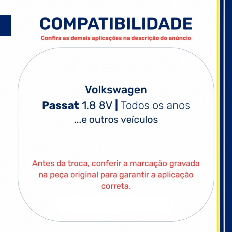 SB494 1.00 - Bronzina de Biela Móvel Passat Golf Santana 1.8 2.0 Com Furo 1,00mm | Sintech