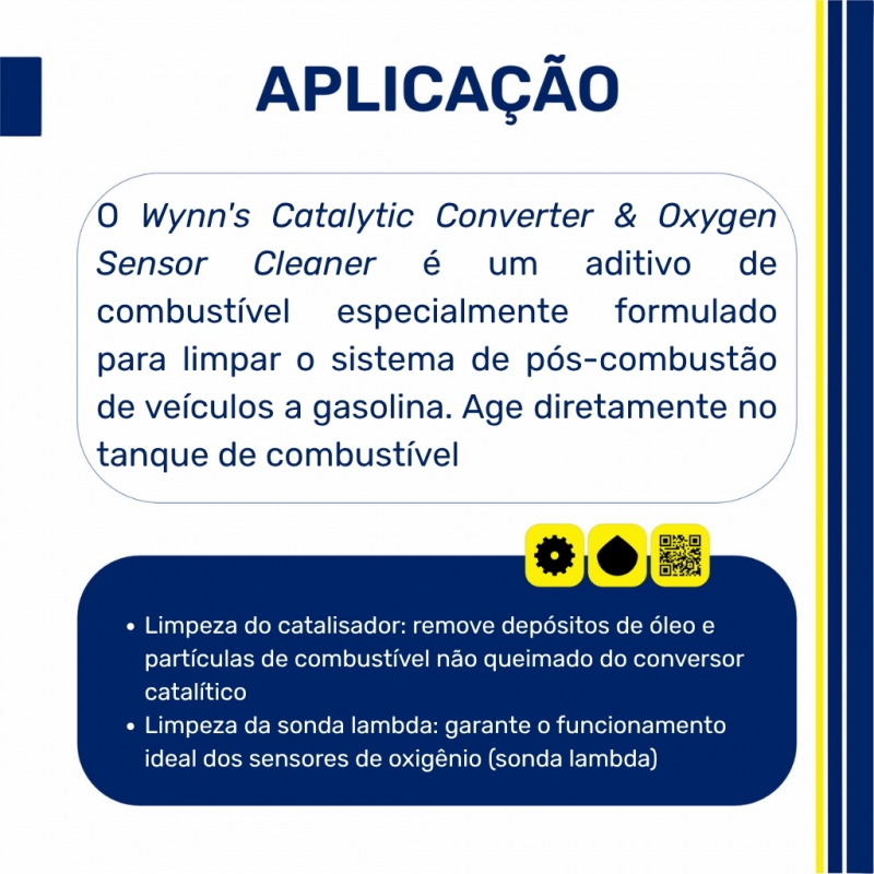 25692 - Aditivo Limpa Catalisador e Sonda Lambda 500ml - Wynn's