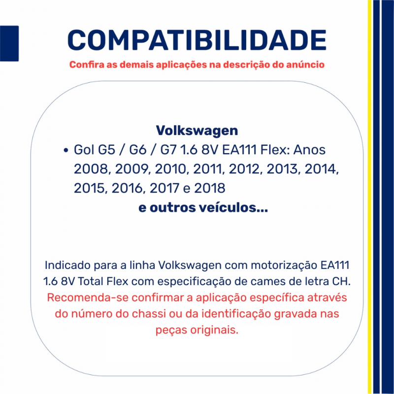 Eixo Com.gol 1.0/1.6 Power Flex - Ch