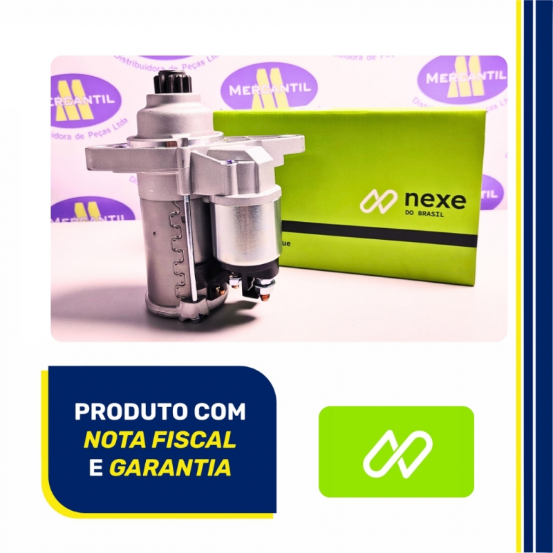 NX-2003 - Motor de Partida 12V 11 Dentes para Linha Volkswagen EA111 1.0 e 1.6 - Nexe