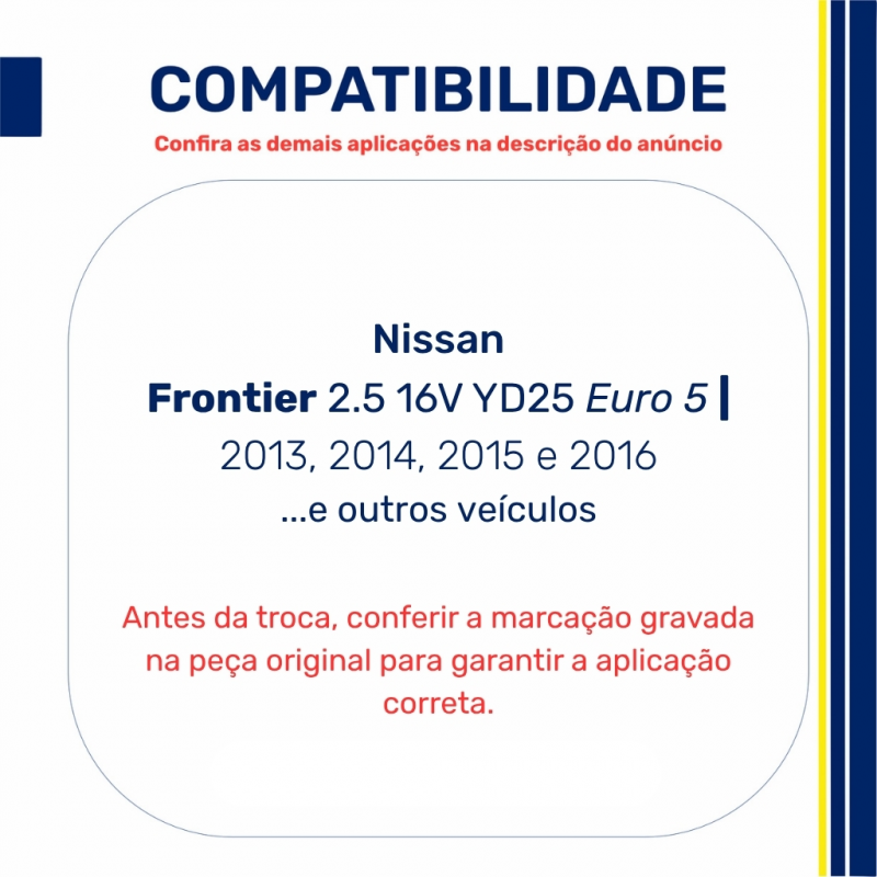 OKTB673FRES - Turbina Automotiva Nissan Frontier 2.5 16V YD25 Euro 5 | OKOBO