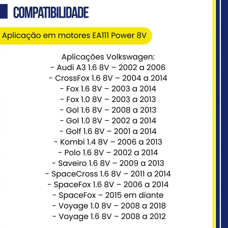 KIT EIXO TUCHO BALANCIM VW FOX VOYAGE GOL 1.0 EA111 CC