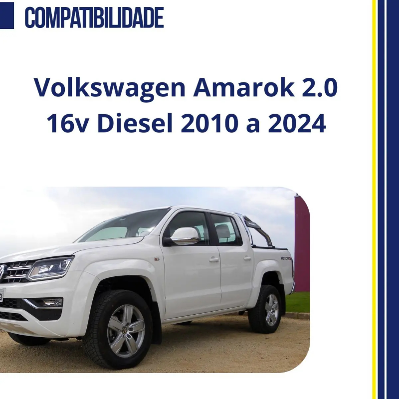 JOGO PISTÃO ANEIS AMAROK DIESEL VW 2.0 16V 050 12/22 KS 050