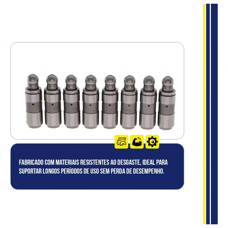 KIT EIXO COMANDO TUCHO MOTOR CORSA CELTA VHC 1.0 8V 96/2006