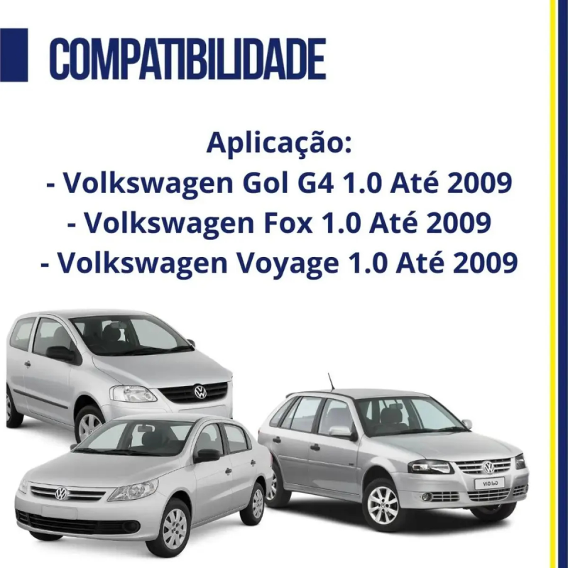 KIT EIXO DE COMANDO TUCHO BALANCIM GOL 1.0 8V 05/08 LETRA CH