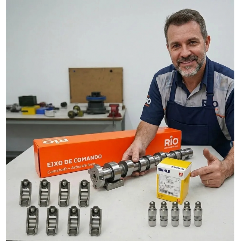 KIT EIXO DE COMANDO TUCHO BALANCIM GOL 1.0 8V 05/08 LETRA CH