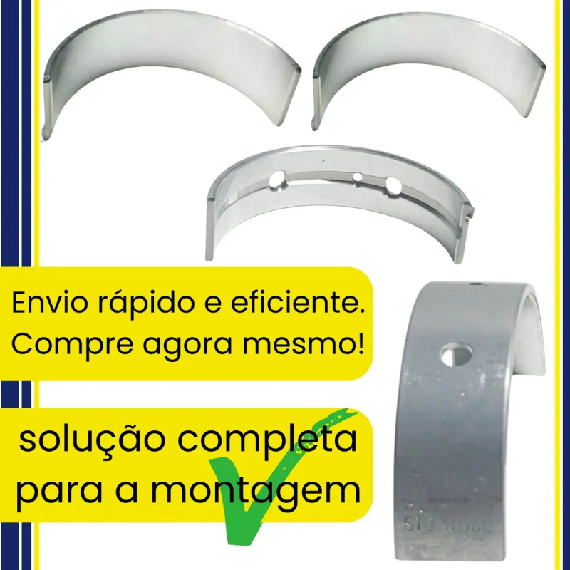 KIT BRONZINA MANCAL E BIELA HB20 1.0 TURBO TGDI 2016 A 2026 MEDIDA STD
