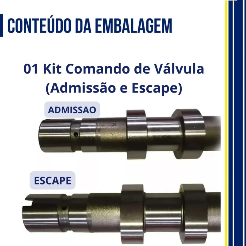 PAR COMANDO VÁLVULASCLIO SCENIC MEGANELOGAN 1.6 16V K4M