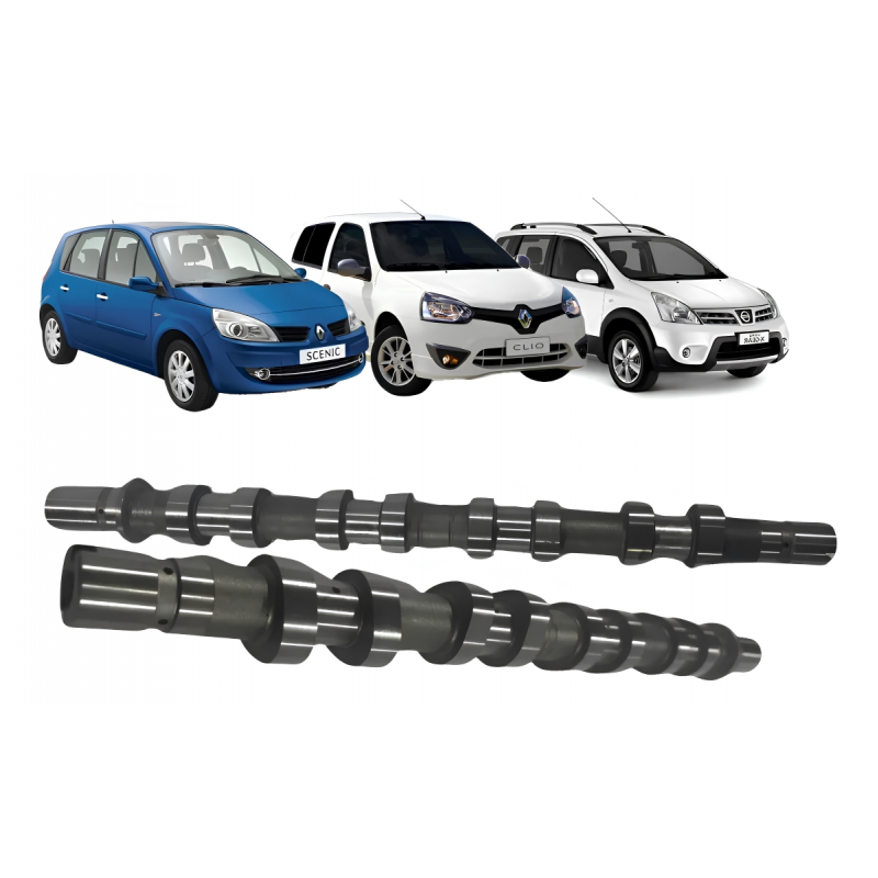 PAR COMANDO VÁLVULAS CLIO SCENIC MEGANE LOGAN 1.6 16V K4M