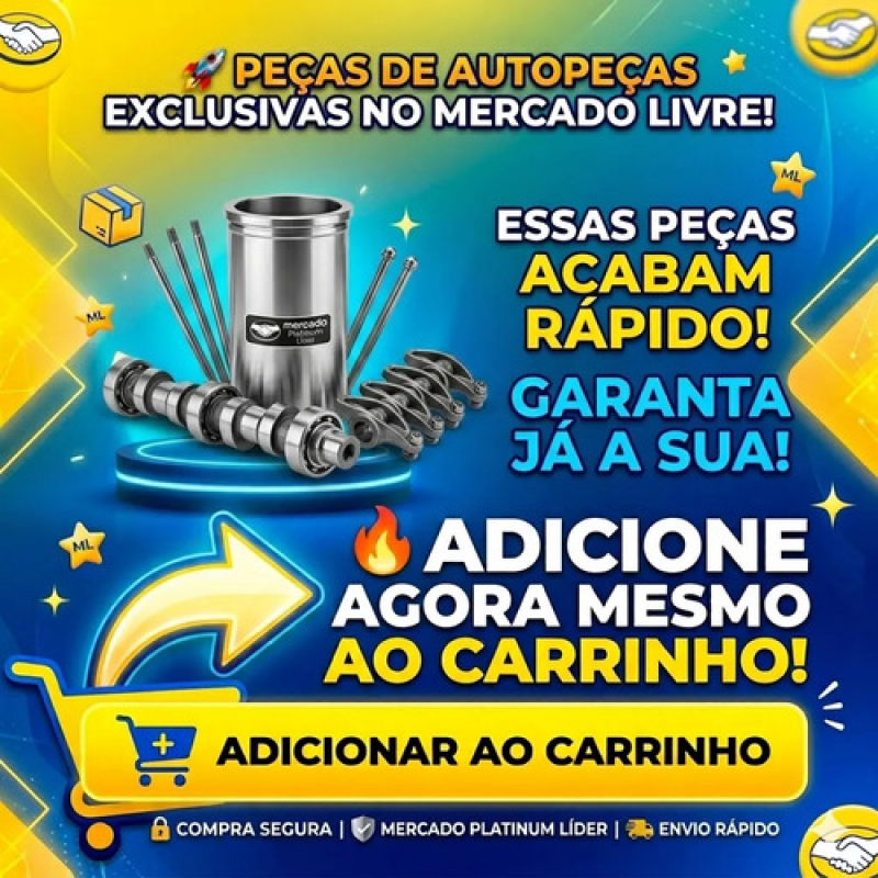 KIT EIXO COMANDO TUCHO BALANCIM CORSA CELTA VHC LETRA B