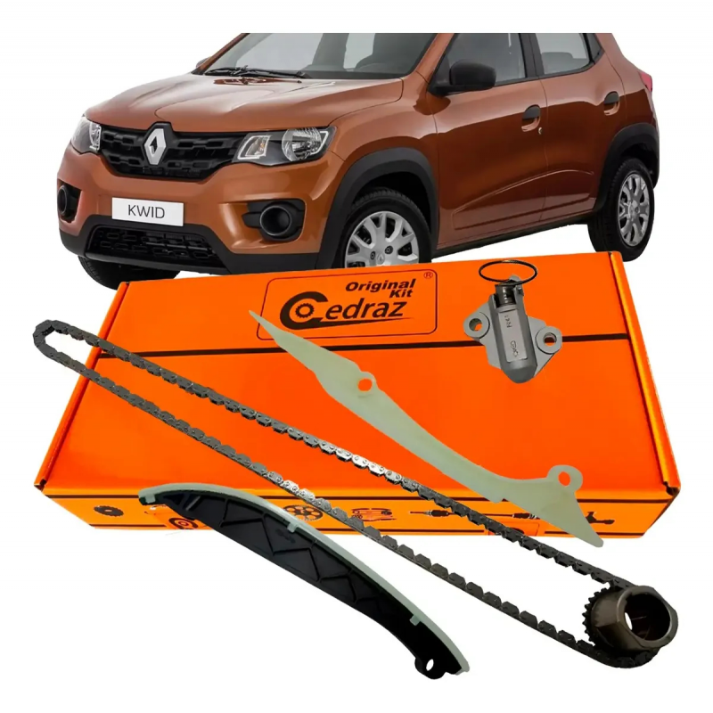 KIT CORRENTE DO MOTOR RENAULT KWID 1.0 12V 2018 24 MOTOR B4D