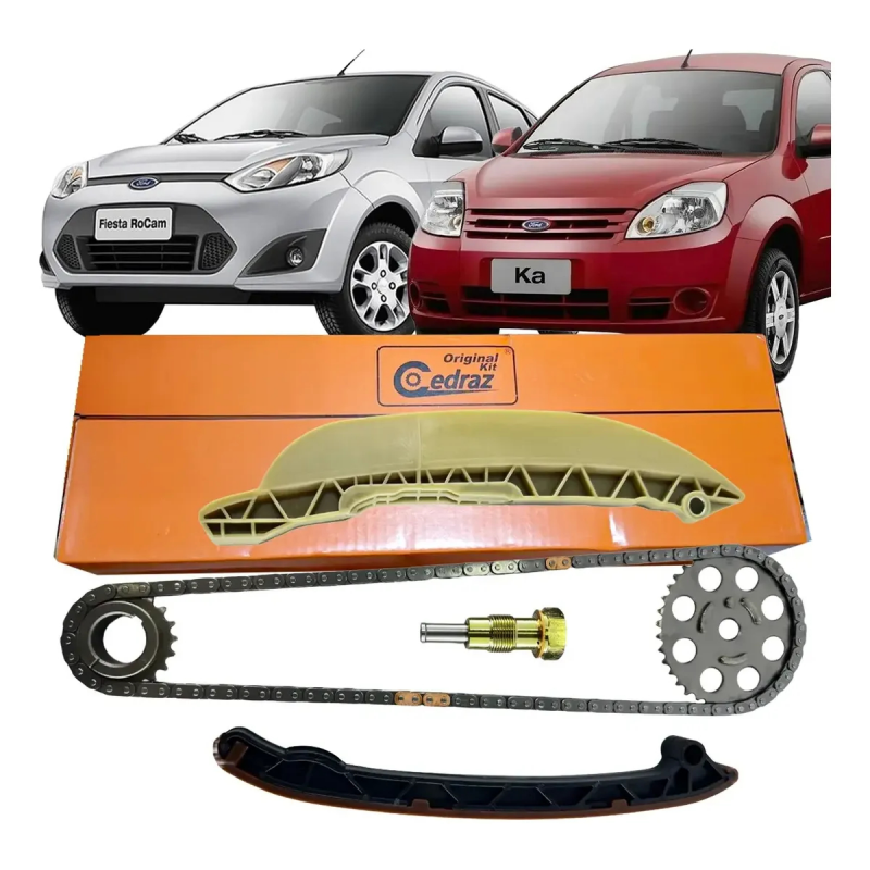 KIT CORRENTE COMPLETO PARA MOTORES ZETECROCAM 1.0 E 1.6 8V