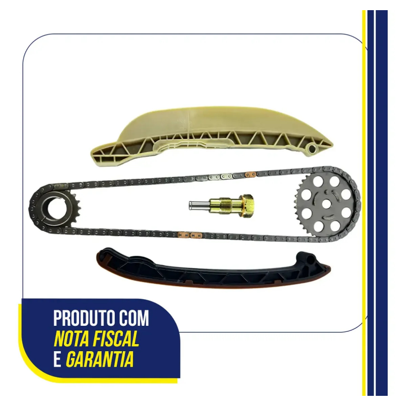 KIT CORRENTE COMPLETO PARA MOTORES ZETECROCAM 1.0 E 1.6 8V
