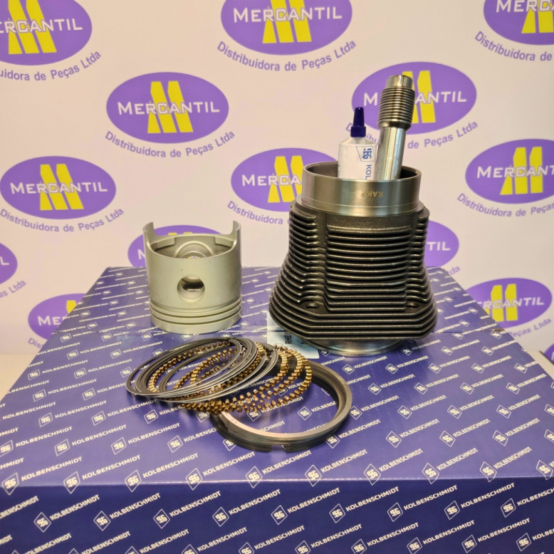 Kit Motor Camisa Pistão Anel Fusca Kombi Karmann Ghia 1500 8V Gasolina | KS Kolbenschmidt 40298969