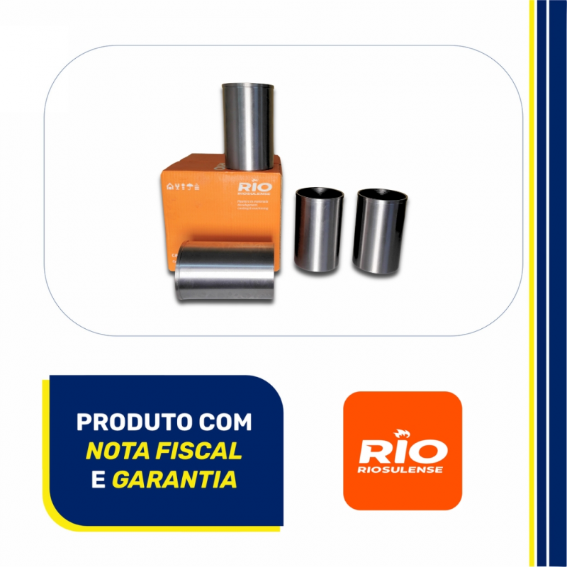 61035040 - Jogo de Camisa de Cilindro GM Monza 1.8 Fase I - Riosulense