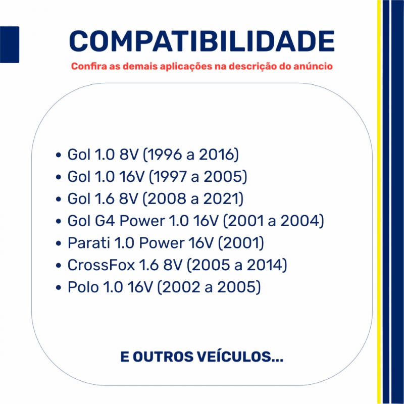 4200098100 - Jogo de Tucho de Válvula Hidráulico VW Gol 1.0 16V Power - INA